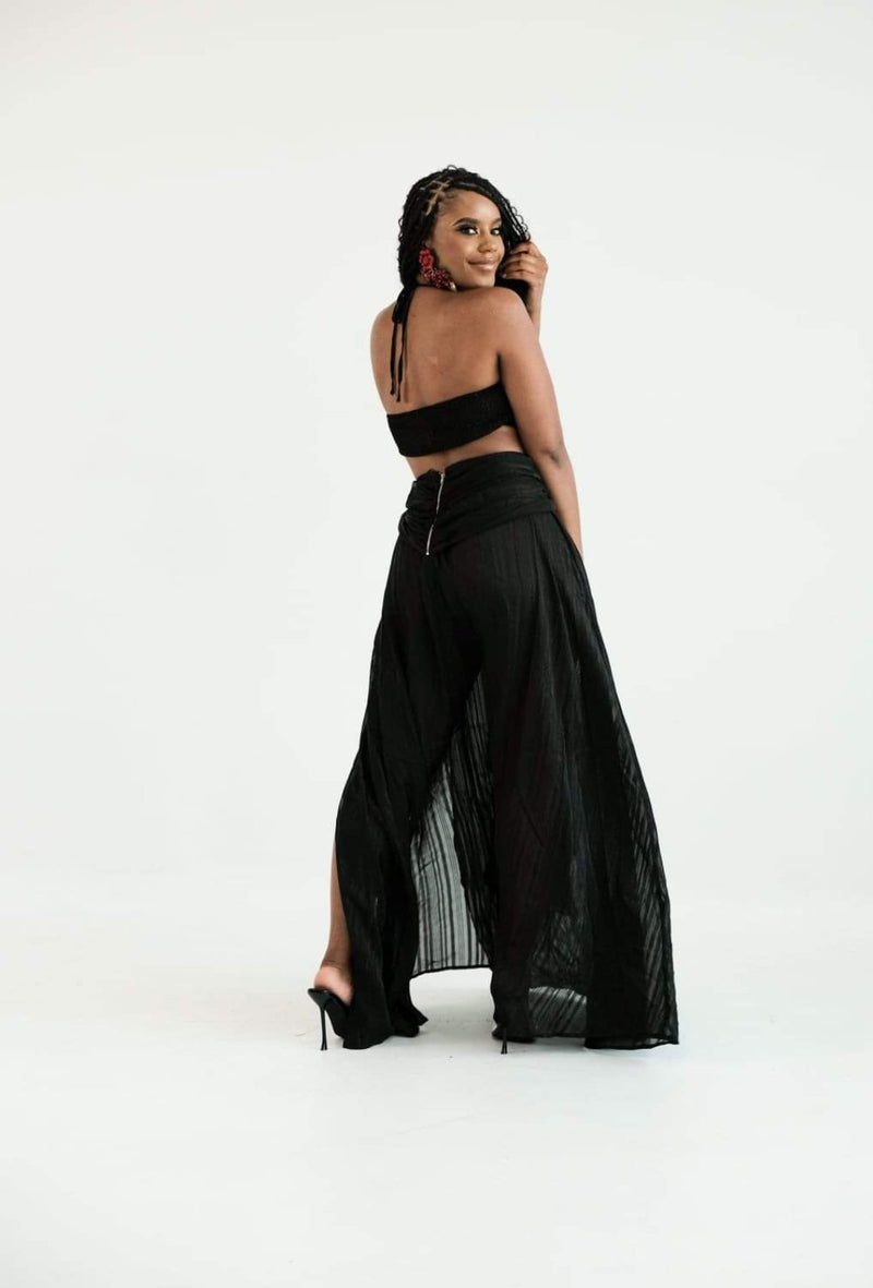 Compelling Love Bralette Top and Skirt Set